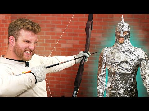 Will Aluminum Foil Armor Protect You?! Video
