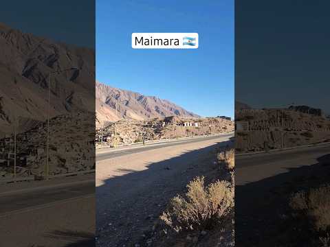 🇦🇷 pueblo MAIMARA en JUJUY provincia Argentina / viajar solo por el mundo