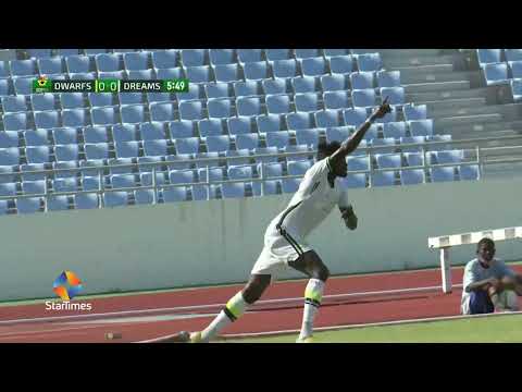 Ebusua Dwarfs vs Dreams FC: Agyenim Boateng nets 7th goal of the season against Dwarfs