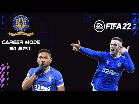 FIFA 22 Rangers Career Mode Ep.1 !!!