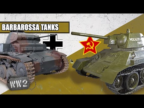 The Tanks of Operation Barbarossa - WW2 Special