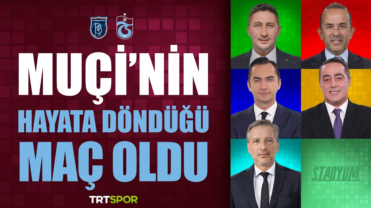 🔴 #CANLI l Başakşehir - Trabzonspor l Stadyum