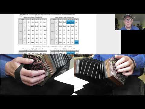 How do you know if you have a Jeffries or Wheatstone layout on your anglo concertina?  Free Tutorial