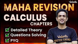 JEE 2023 | Complete Maths Calculus Maha Revision | Arvind Kalia Sir | Vedantu