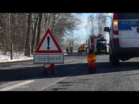 Uhyst/Lohsa: Unfall auf der S 108 - LAUSITZWELLE