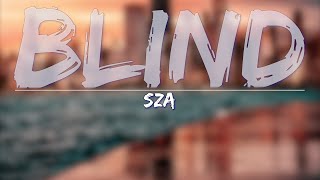 Cover art for Blind by sza