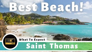 St Thomas' Best Beach - Full Tour and Review