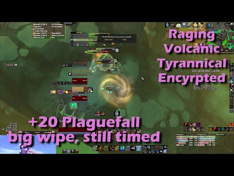 +20 Plaguefall Protection Paladin PoV - Raging Volcanic Tyrannical Encrypted