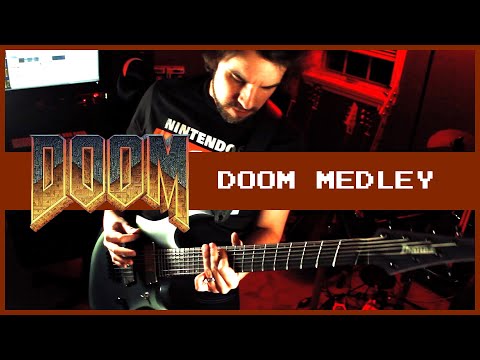 DOOM 2016 Guitar Cover - At Doom's Gate / E1M1, Rip & Tear, BFG Division