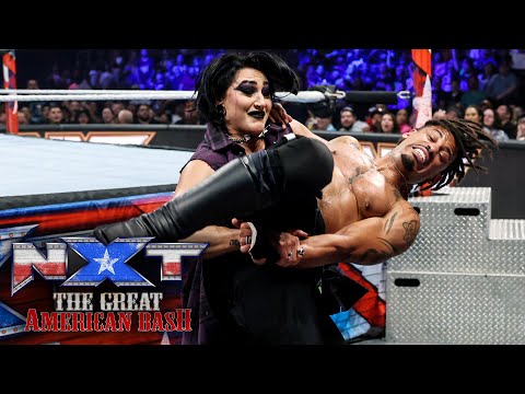 Rhea Ripley smashes Wes Lee through a table: NXT Great American Bash 2023 highlights