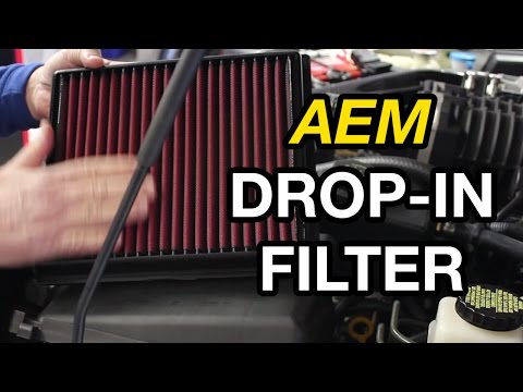 Nissan Xterra/Frontier/Pathfinder AEM DryFlow Air Filter