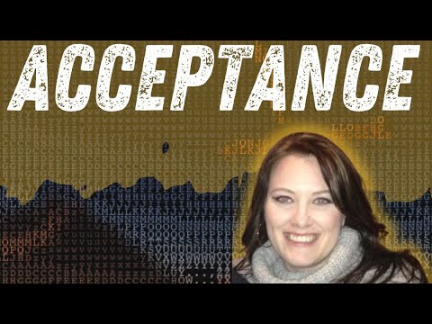 Day 1️⃣5️⃣: ACCEPTANCE (40 Words 40 Days)
