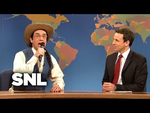 Weekend Update: Native American Comic Billy Smith - Saturday Night Live