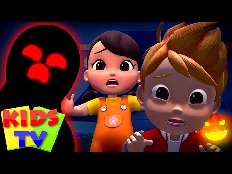 Monsters in the Dark | Halloween Songs & Music | Spooky Nursery Rhymes & Scary Songs - Kids Tv