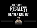 The Pretty Reckless • Heaven Knows (CC) (Upgraded Video) 🎤 [Karaoke] [Instrumental Lyrics]