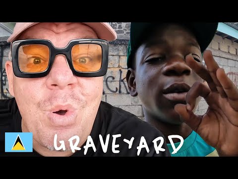 Visiting the 'Graveyard' No-Go Zone in St. Lucia! 🇱🇨
