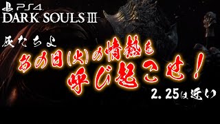 PS4 ダークソウル3　灰たちよ あの日(火)の情熱を呼び起こせ！2.25(ELDEN RING | エルデンリングの発売日)は近い　アクション・RPG　ダクソ　高難度　死にゲー