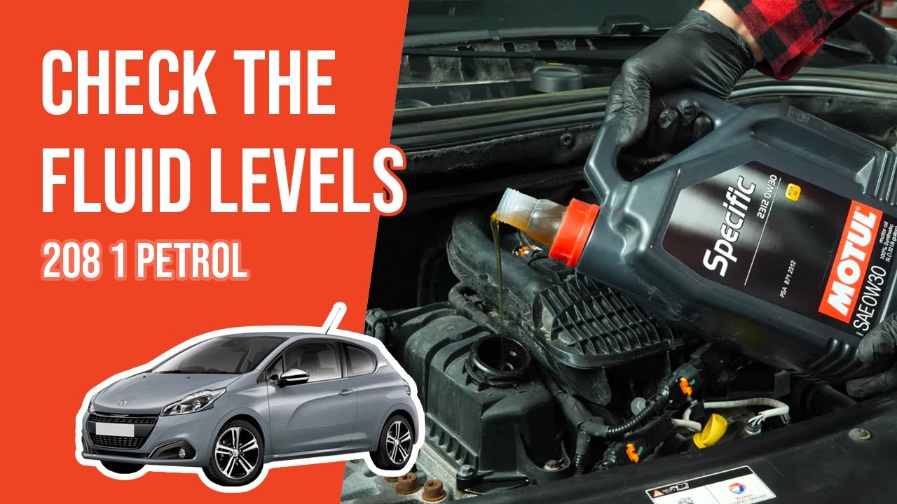 Watch video How to check the fluid levels PEUGEOT 208 1 1.2 PURETECH 📏 Now How to check the fluid levels PEUGEOT 208 1 1.2 PURETECH 📏