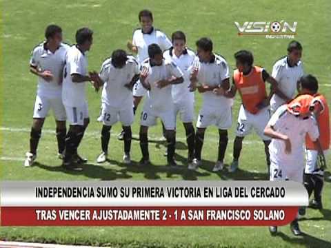 INDEPENDENCIA 2 - 1 SAN FCO. SOLANO- Vision Deportiva 2013 TVT Canal 39