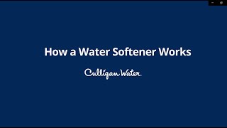 How Does a Water Softener Work | What is a Water Softener | Culligan