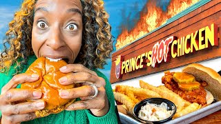 Brits Try the Spiciest Nashville Hot Chicken Sandwich?