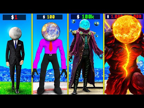 $1 PLANET MAN to $1,000,000,000 in GTA 5