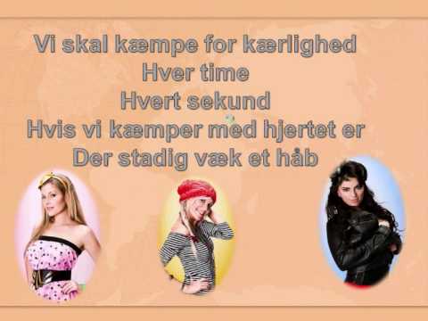 Kæmper For Kærlighed - Sukkerchok - Instrumental/w Lyrics