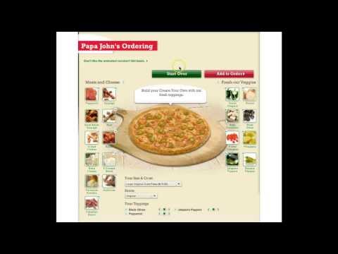 papa johns custom pizza creator review