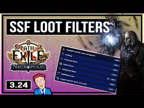 How to Create a Solo Self-Found Loot Filter - PoE 3.24 - SSF Guide