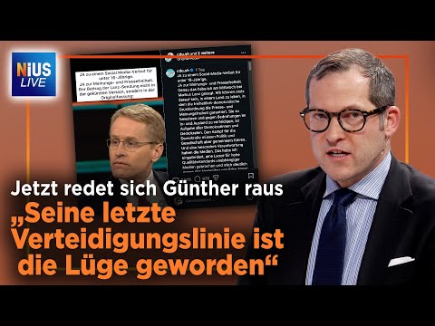 Letzte Verteidigungslinie: die Lüge? – Günther und der Zensur-Skandal | NIUS Live vom 13.01.2026