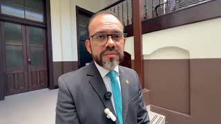 Vicepresidente Elmer Palencia no sabe que sus compañeros renunciaron a la caja chica de Q120 mil