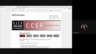 CCSF Online Orientation Tutorial