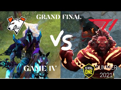 VP vs T1 - Game 4 - Grand Final Highlights - ESL One Summer 2021 - VP Abandon Pick Vs Ku Ku Axe