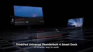 Video 0 of Product Lenovo ThinkPad Universal Thunderbolt 4 Smart Dock