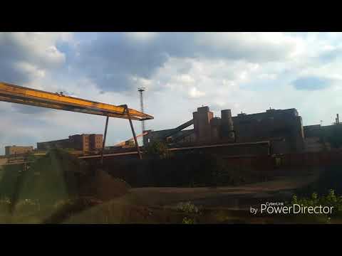 Dunaújvárosi Dunaferr különvonat, a vasmű bejárása busszal