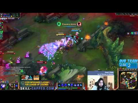 Imaqtpie as Ashe / Thresh vs Kalista / Bard Bot : Team Ranked