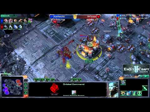 TvZ Tarson vs Nerchio g1 Daybrake Starcraft 2 HD polski komentarz