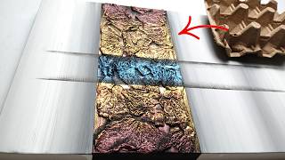 Download lagu Easy Textured Abstract Painting with Egg Carton mp3