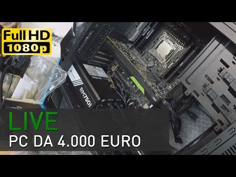 4.000 euro di pc assemblato in live: Friday Live Lab #32 (na cosetta). Quadro P5000 + Workstation