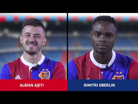 FCB-Doppelpass mit Albian Ajeti und Dimitri Oberlin