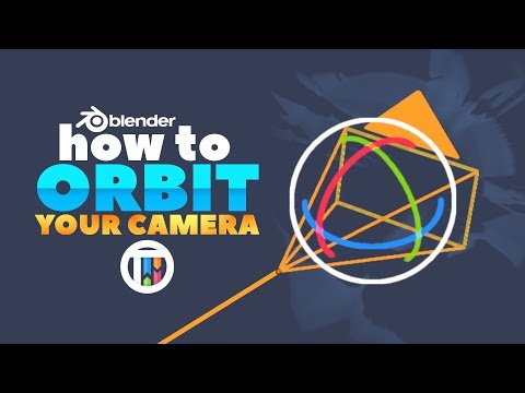 Blender Tutorial - How to ORBIT your camera around an object - Still works on 4.2.3