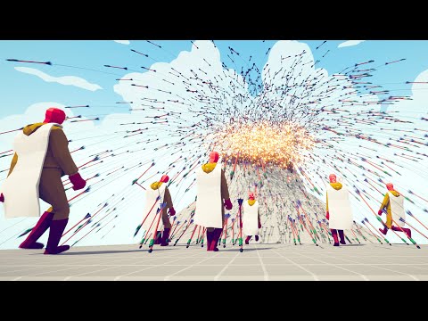 50 STRONGEST Units (All Faction) vs 30 HWACHA - Totally Accurate Battle Simulator TABS