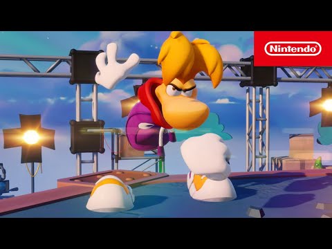 Mario + Rabbids Sparks of Hope DLC 3: Rayman in the Phantom Show - Reveal Trailer - Nintendo Switch