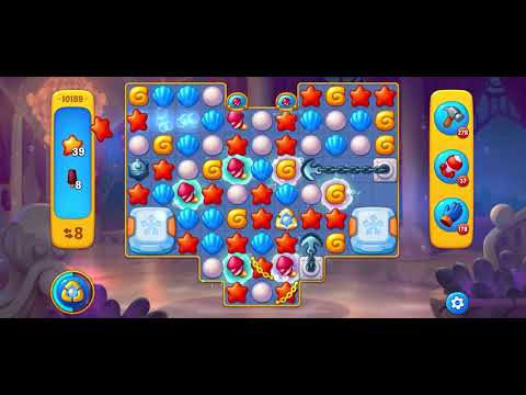 Fishdom level 10189 no boosters フィッシュダム ノーマル