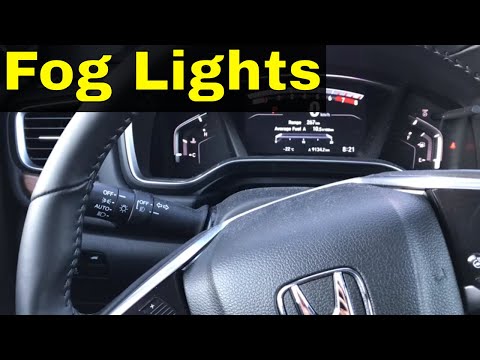 How to use fog lights in a car-tutorial