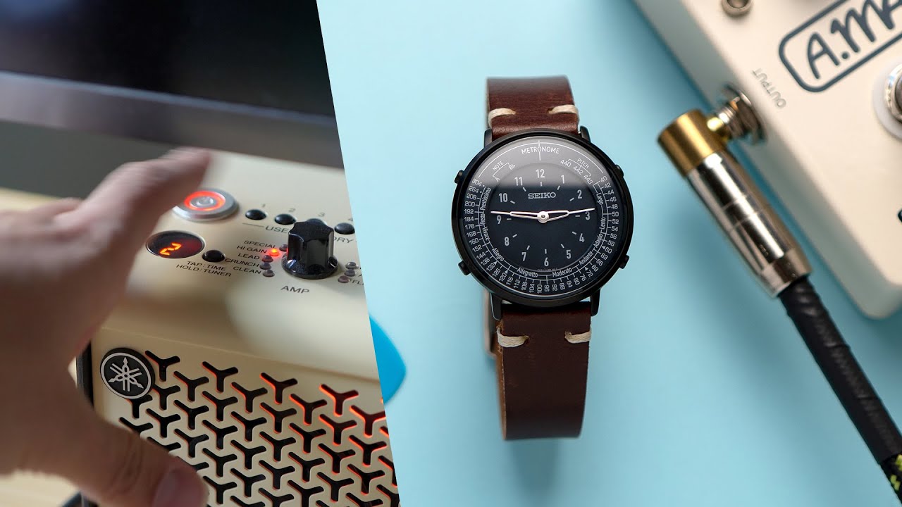 A *real* tool watch from Seiko - SMW Metronome and Tuner