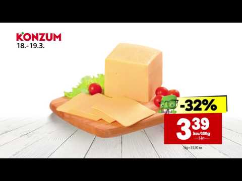 Konzum Vikend akcija, 18.3. - 19.3.