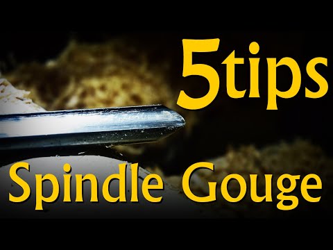 5 Technique Tips on the Spindle Gouge - Advanced Adjacent