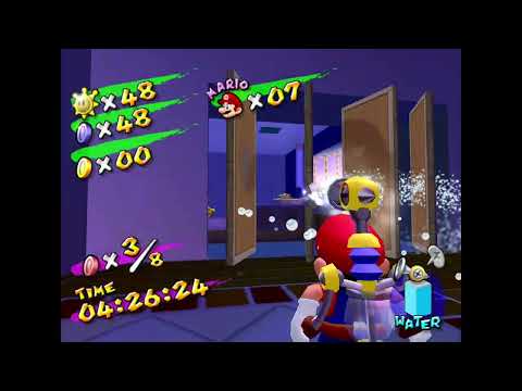 49 | SUPER MARIO SUNSHINE longplay | SIRENA BEACH EPISODE 8: Red Coins in the Hotel