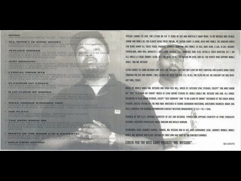 Moble Noble ‎- Jealous Niggas (feat Prodeje of S.C.C) 2000